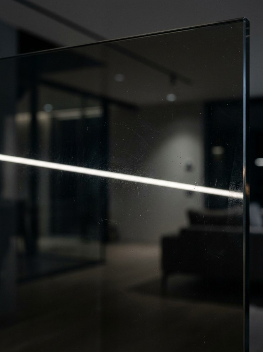 smoked glass